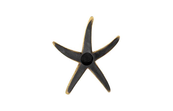 Starfish, Gold Leaf, Set of 4, SM