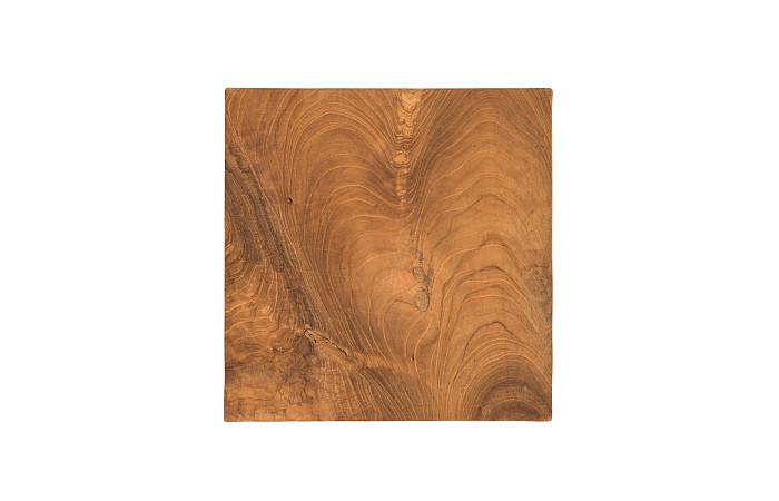 Teak Puzzle Side Table, SM