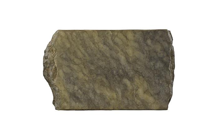 Cast Marble Stool, Faux Finish