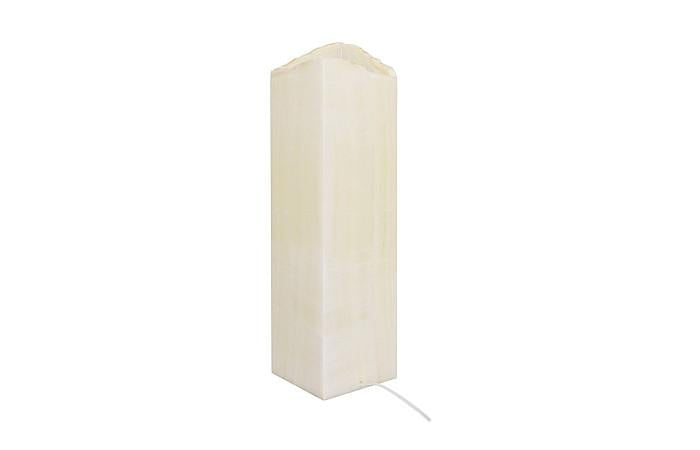 Onyx Lamp, Square, White