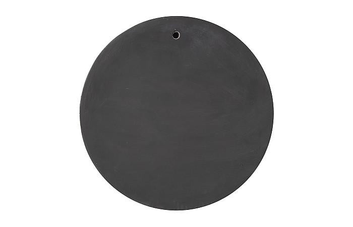 Circles Wall Tile, Silver Leaf with Antiquing