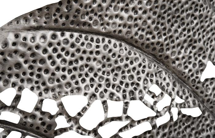 Birch Leaf Wall Art, Silver, XL