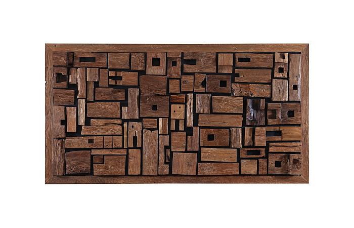 Asken Wall Art, Wood, LG