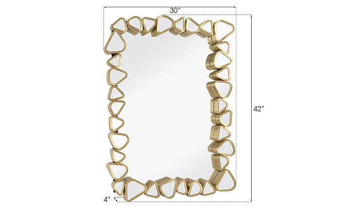 Pebble Mirror, Rectangle