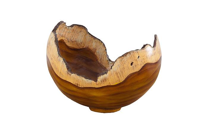 Burled Bowl, Faux Bois
