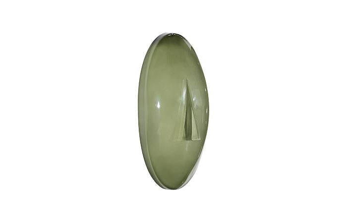Oval Cycladic Wall Art, Green