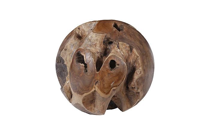 Teak Wood Ball, Extra Large