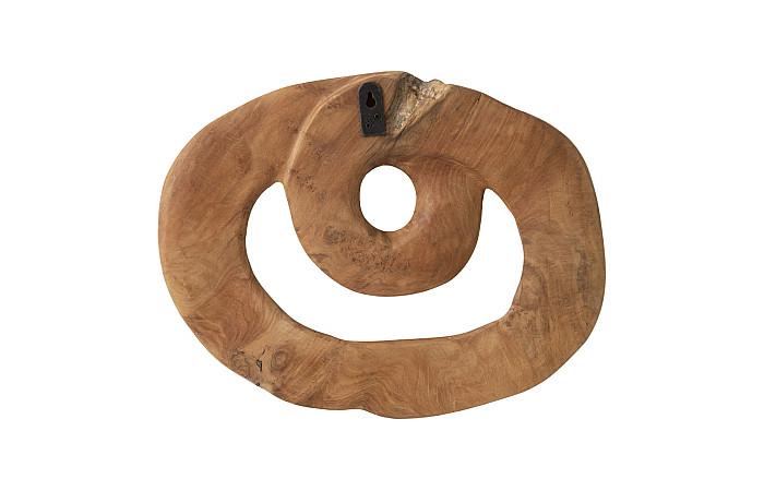 Swirl Wall Tile, Teak Wood, Assorted