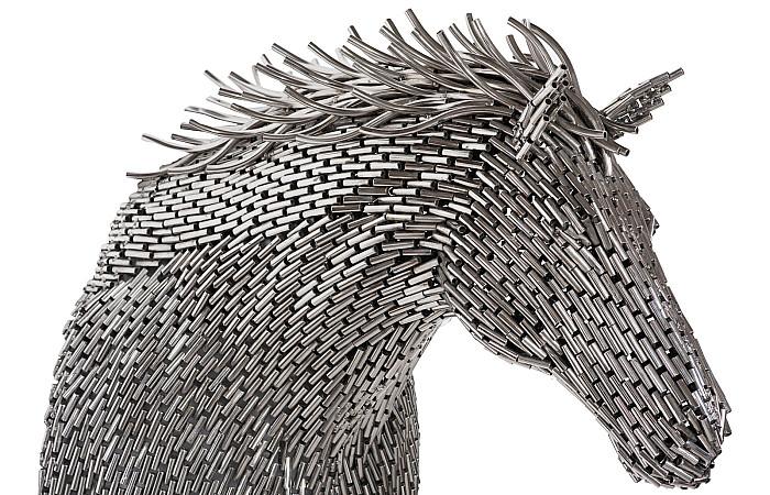 Herd of Horses Wall Sculpture C