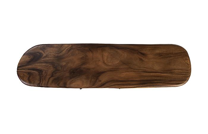 Atlas Console Table, Natural Finish, Metal