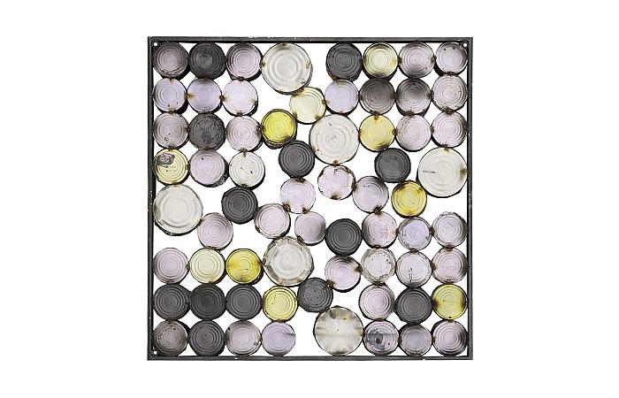 Paint Can Wall Art, Square, Mixed Neutrals, Assorted LG