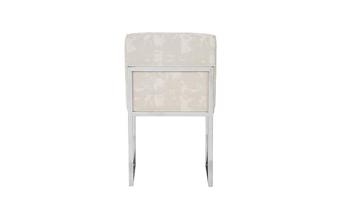 Frozen Dining Chair, Off White