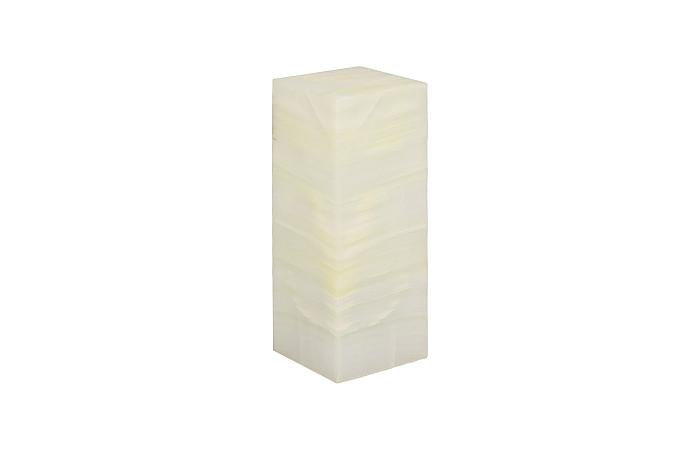 Onyx Lamp, Square, White
