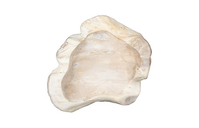Wood Bowl, Bleached