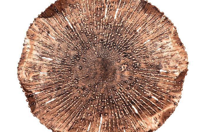 Lotus Wall Art, Copper/Black, SM