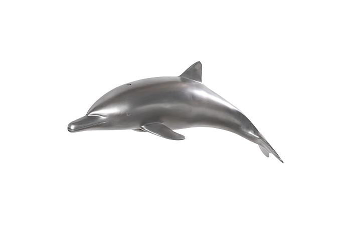 Dolphin, Polished Aluminum