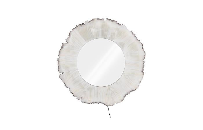 Onyx Mirror, White