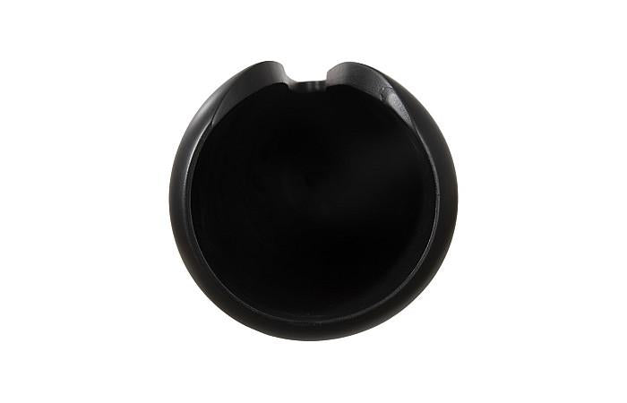 Interval Wood Vase, Black, Large