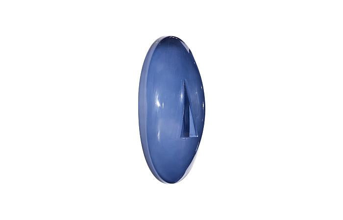 Oval Cycladic Wall Art, Blue
