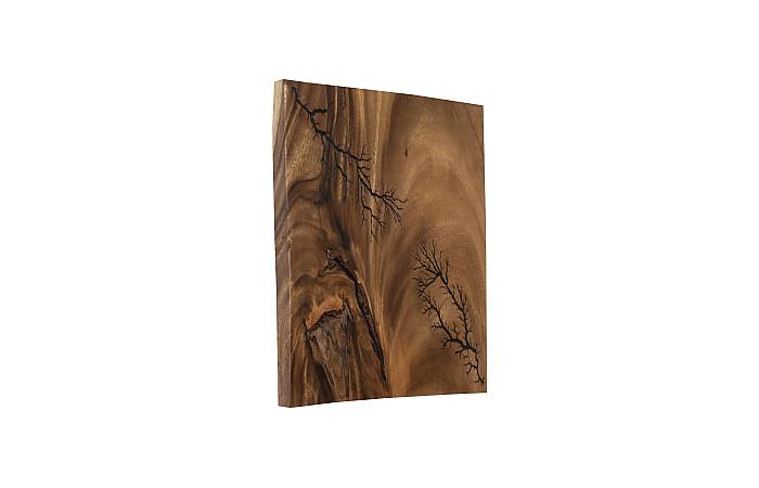 Lightning Wall Tile, Chamcha Wood