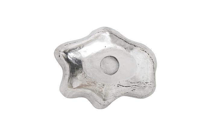 Cast Onyx Wall Bowl, Silver, SM
