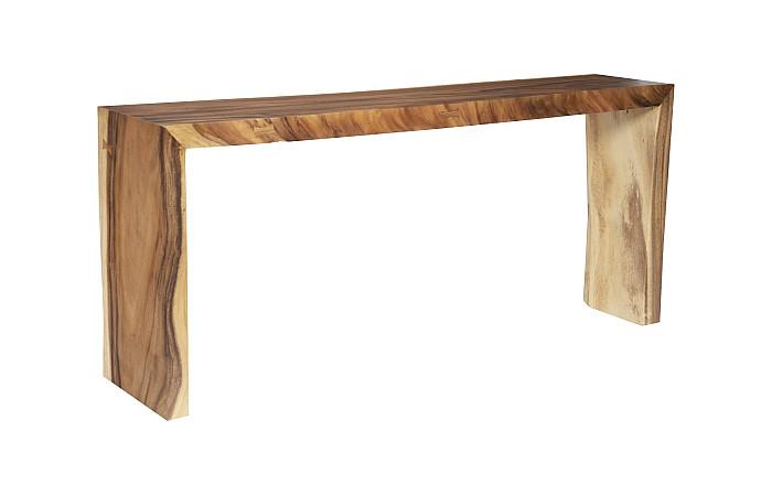 Waterfall Console Table, Natural
