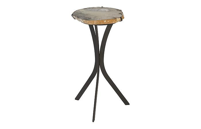 Agate Side Table, Assorted