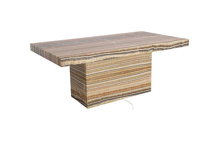 Onyx Dining Table, Rectangle