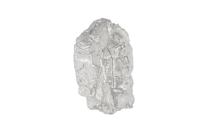 Rock Pond Mirror, Silver Leaf