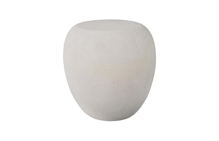 River Stone Side Table, Roman Stone