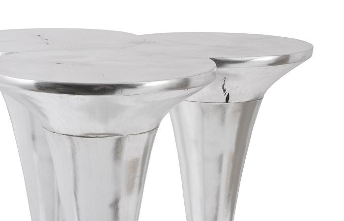 Marley Silver Bar Table