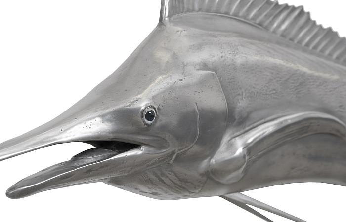 Blue Marlin Fish, Aluminum Finish