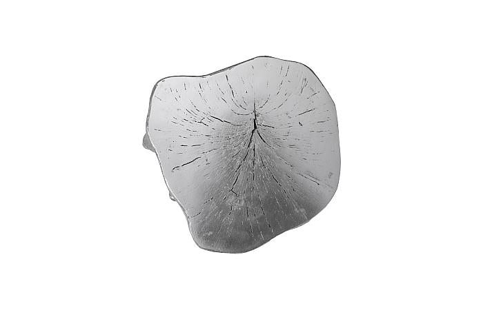 Log Stool, Silver Leaf, SM
