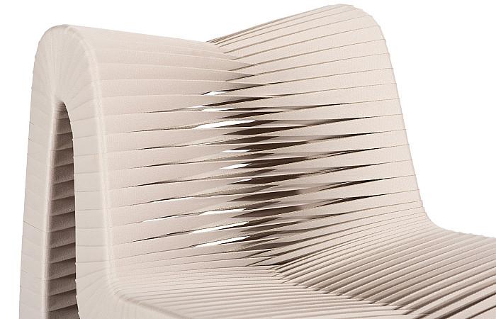 Seat Belt Rocking Chair, Beige/Beige