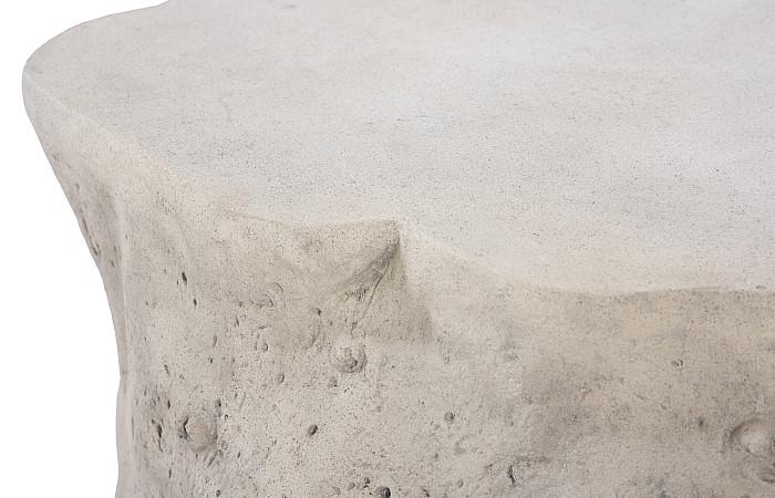 Log Coffee Table, Roman Stone