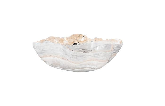 Cast Onyx Bowl, Faux Finish, Small