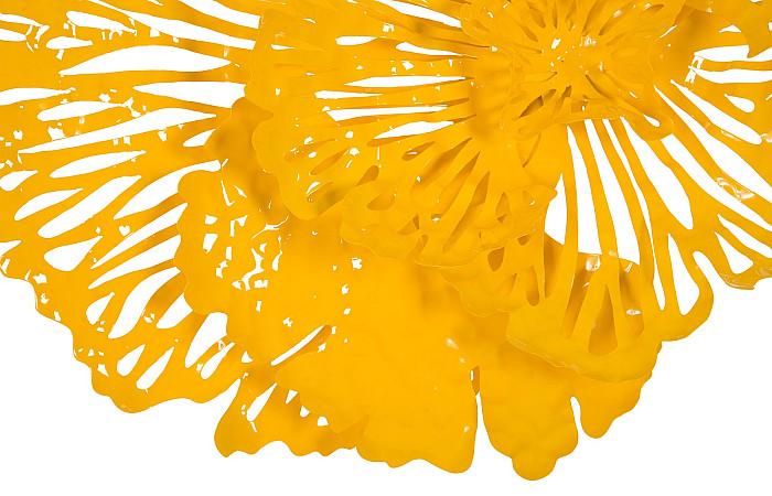 Flower Wall Art, Small, Dandelion, Metal