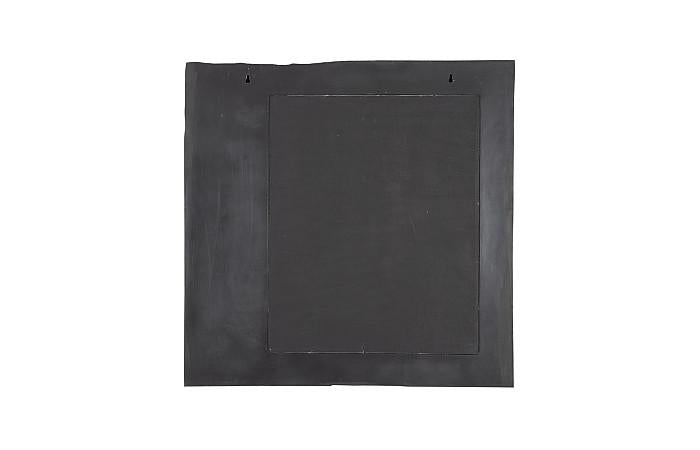 Mercury Mirror, Square, Black, Gold Leaf