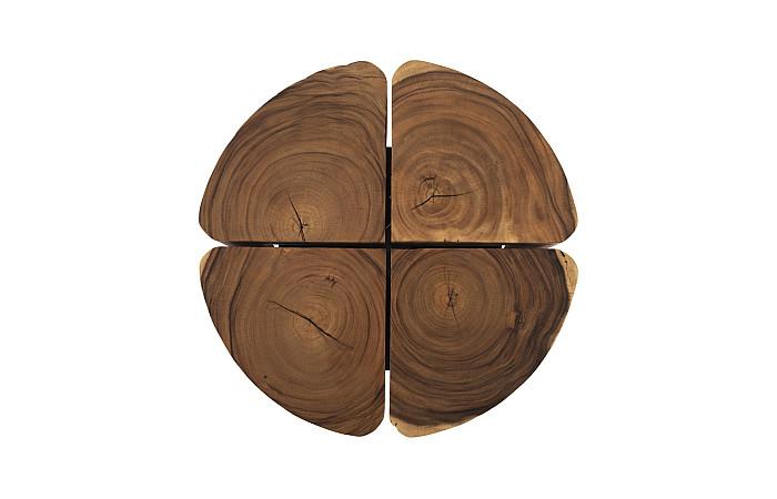 Clover Coffee Table, Natural