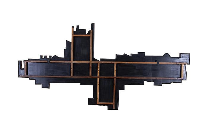 Asken Wall Art, Wood, Freeform