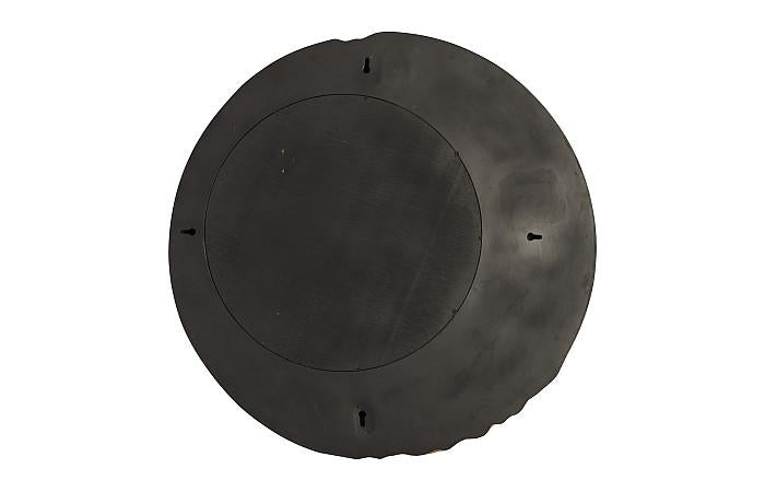 Mercury Mirror, Black, Gold Leaf