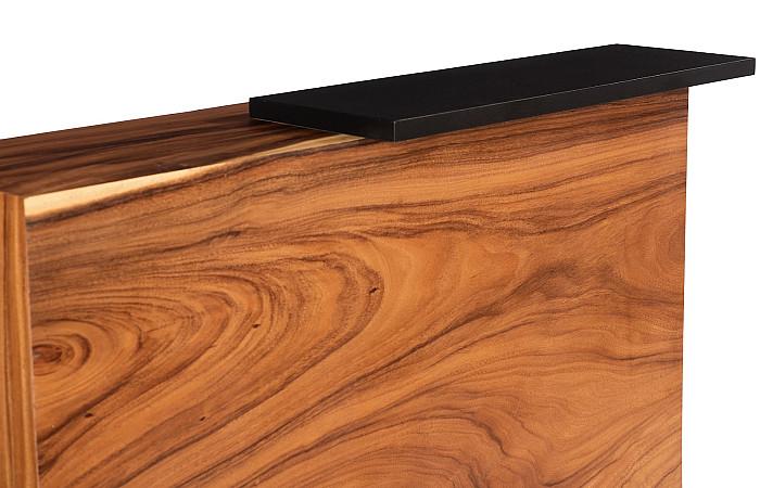 Plateau Console Table, With Shelf