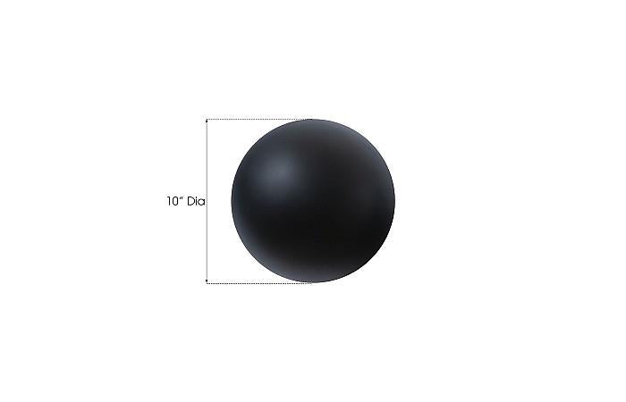 Ball on the Wall, Extra Small, Matte Black