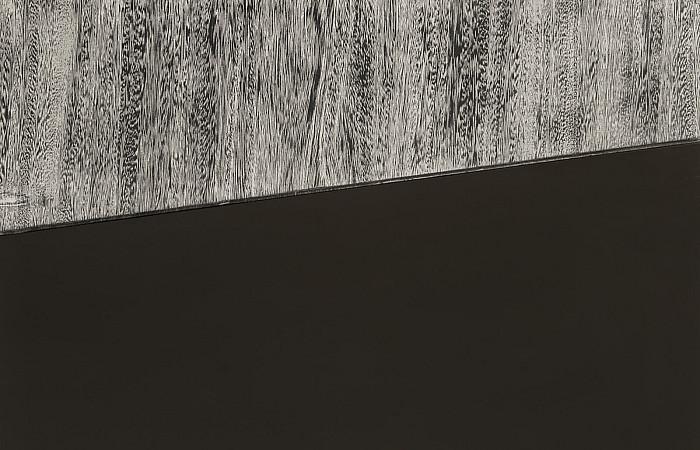 Geometry Small Coffee Table, Gray Stone