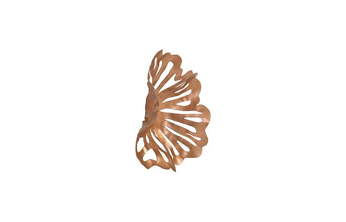 Flower Wall Art, Mini, Copper, Metal