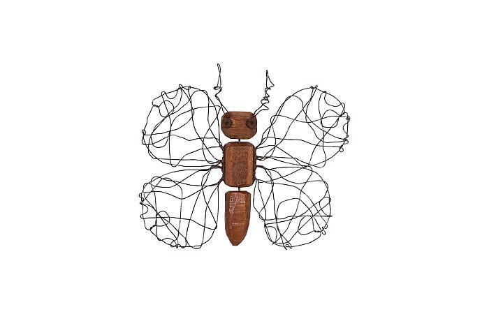 Wire Wing Butterfly Wall Art, SM