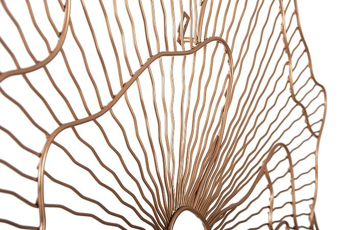 Poppy Flower Wall Art, Copper, SM