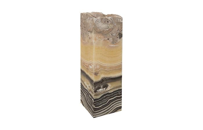 Onyx Lamp, Square, Zebra