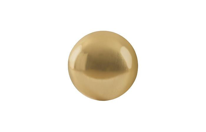 Floor Ball, Large, Gold Leaf