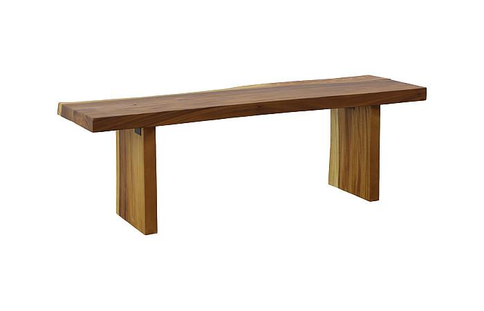 Freeform Bench, Natural, Live Edge